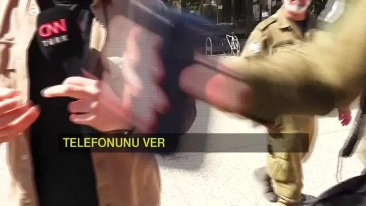 İsrail’de CNN TÜRK ekibine gözaltı