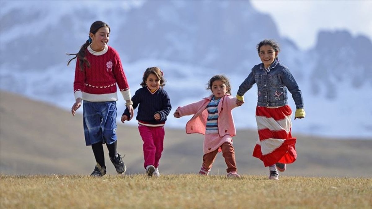 Türkiye nüfusunun yüzde 24,8’ini çocuk nüfus oluşturdu